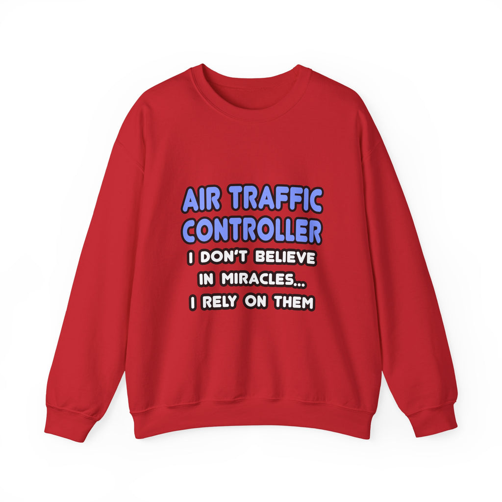 Miracles and Air Traffic Controllers - Unisex Heavy Blend™ Crewneck Sweatshirt