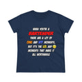 Bartender .. OMG WTF LOL - Women's Midweight Cotton Tee