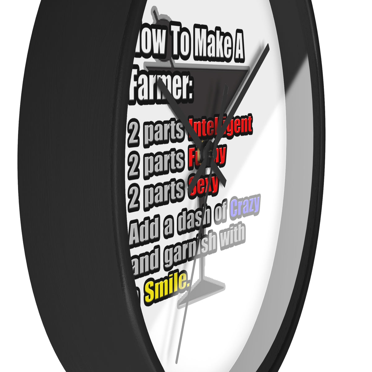 How To Make a Farmer - Wall Clock