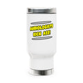 Audiologists Kick Ass! - Stainless Steel Travel Mug with Handle, 14oz