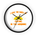 Smell of Editing in the Morning - Wall Clock