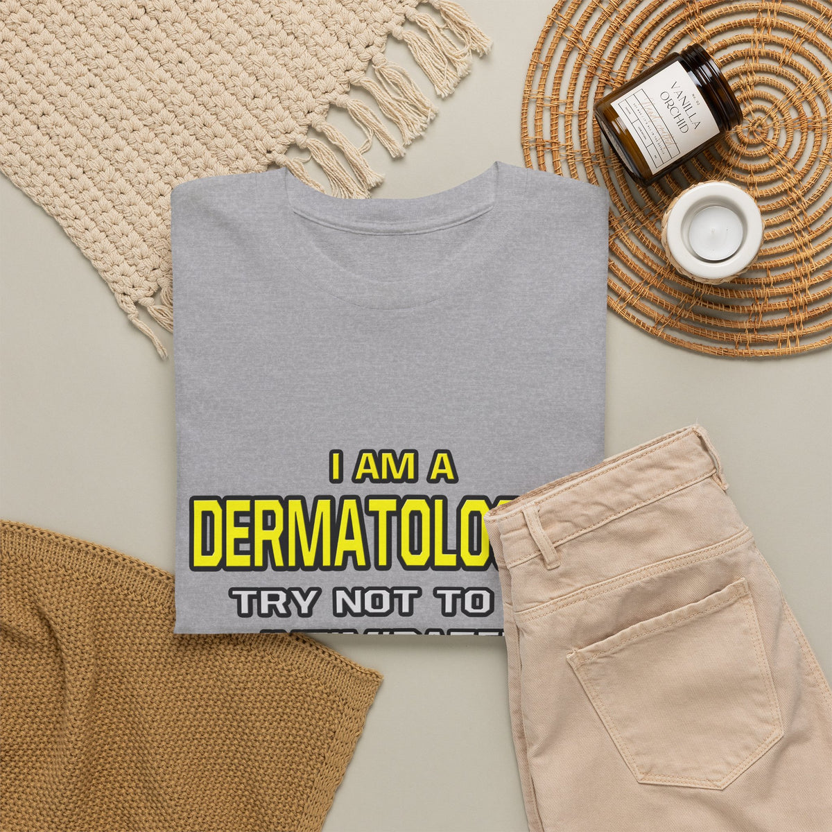 Dermatologist...Superior Intelligence - Unisex Heavy Cotton Tee