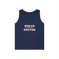 Ninja Cleverly Disguised As A Doctor - Unisex Heavy Cotton Tank Top