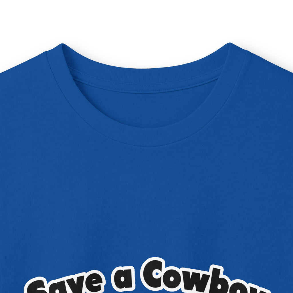 Save a Cowboy .. Ride an Archivist - Unisex Ultra Cotton Long Sleeve Tee