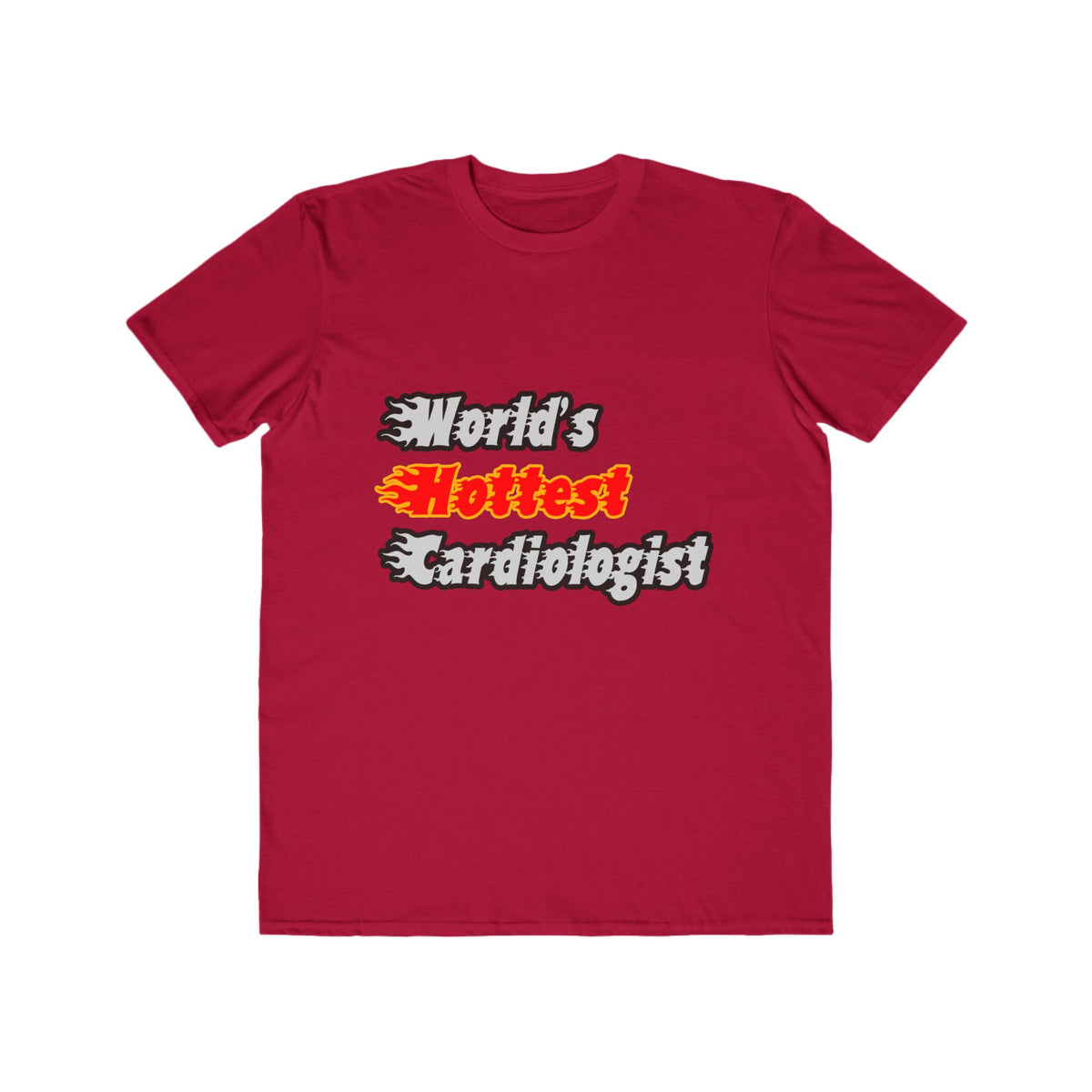 World's Hottest Cardiologist - Men's Lightweight Fashion Tee