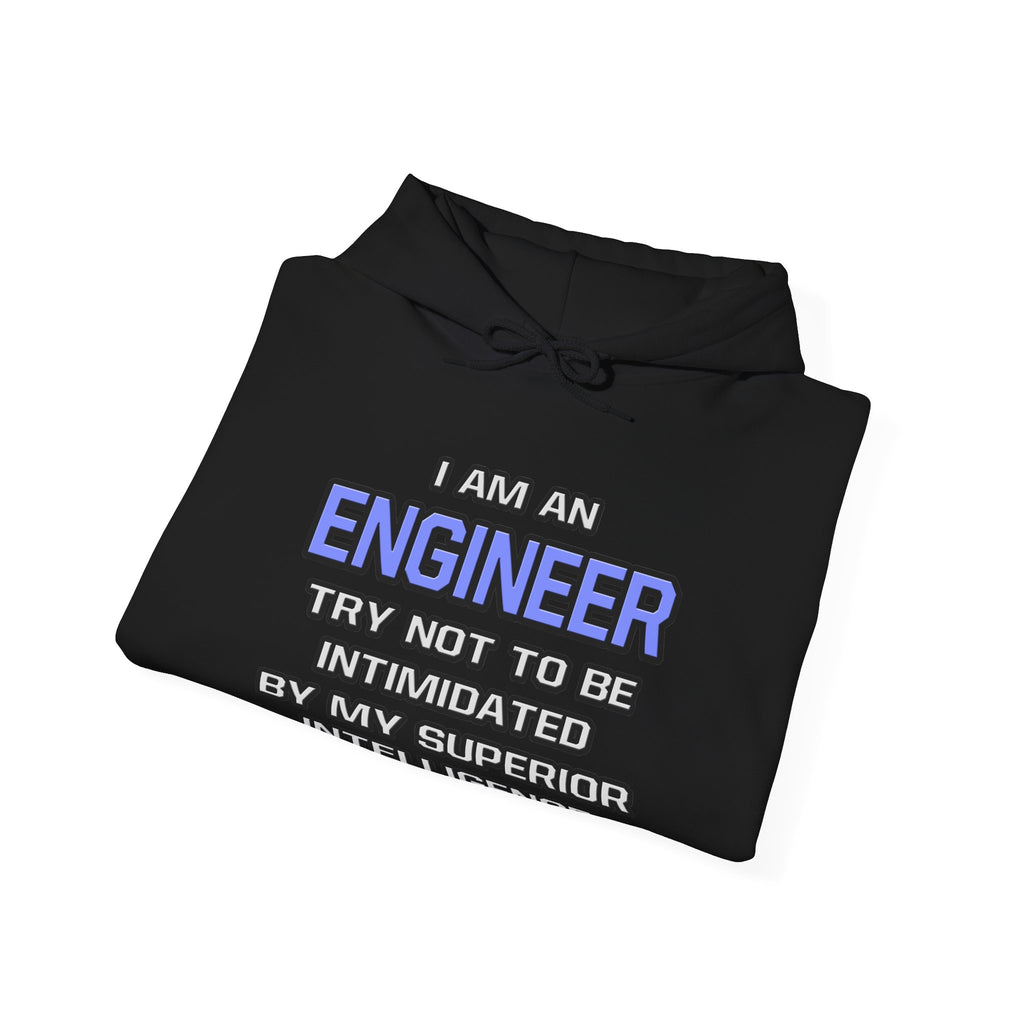 Engineer Joke ... Superior Intelligence - Unisex Heavy Blend™ Hooded Sweatshirt