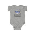 Wake Up Happy .. Sleep With Cardiovascular Tech - Infant Fine Jersey Bodysuit