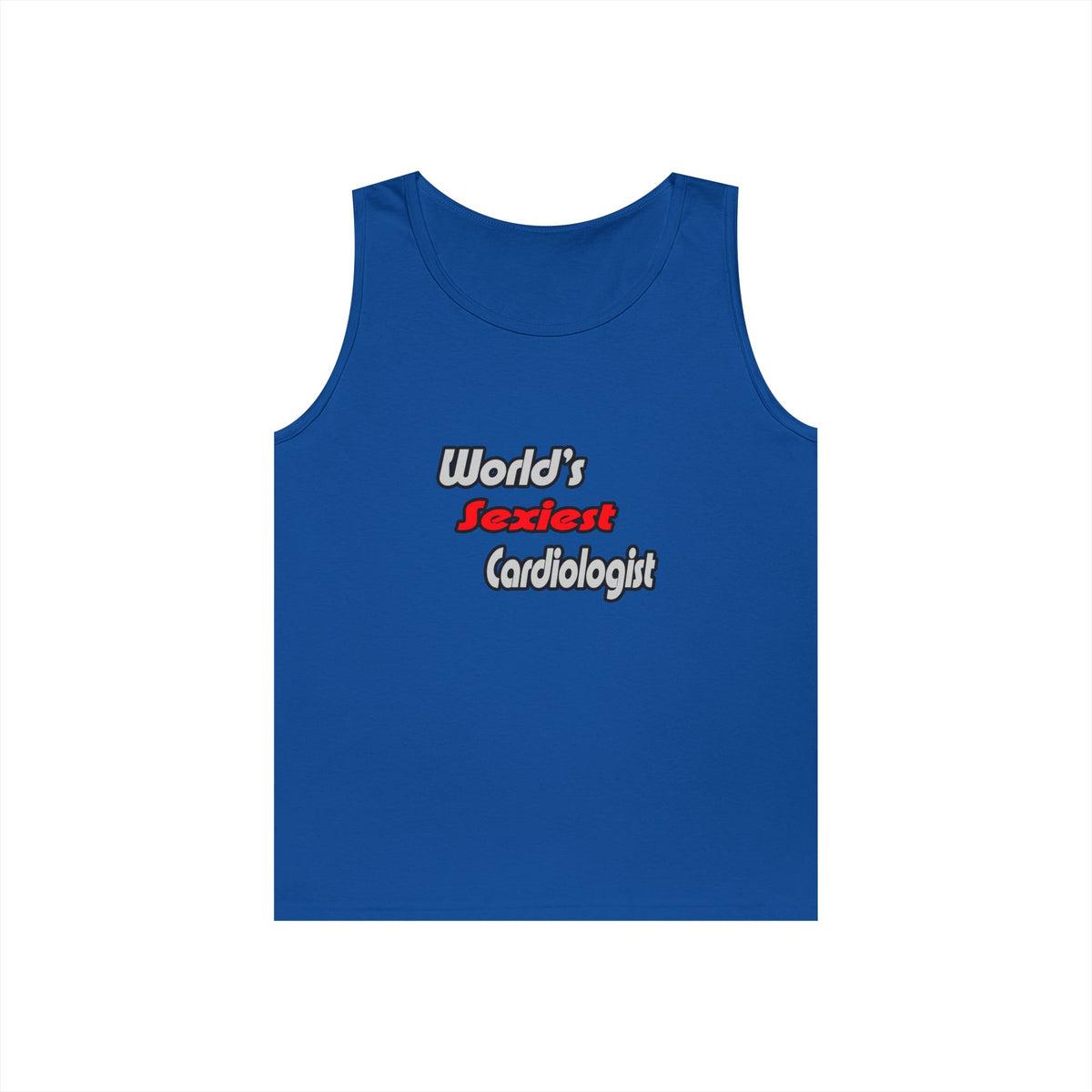World's Sexiest Cardiologist - Unisex Heavy Cotton Tank Top