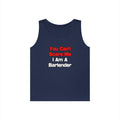 You Can't Scare Me...Bartender - Unisex Heavy Cotton Tank Top