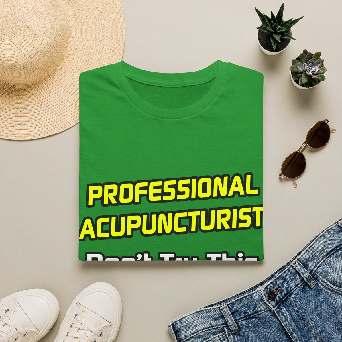 Professional Acupuncturist .. Joke - Unisex Softstyle T-Shirt