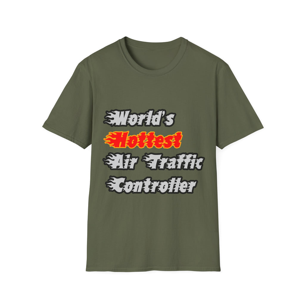 World's Hottest Air Traffic Controller - Unisex Softstyle T-Shirt