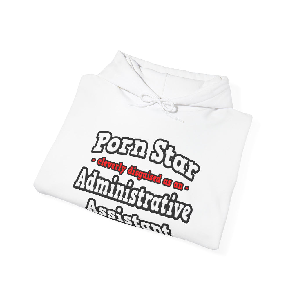 Porn Star...Administrative Assistant - Unisex Heavy Blend™ Hooded Sweatshirt