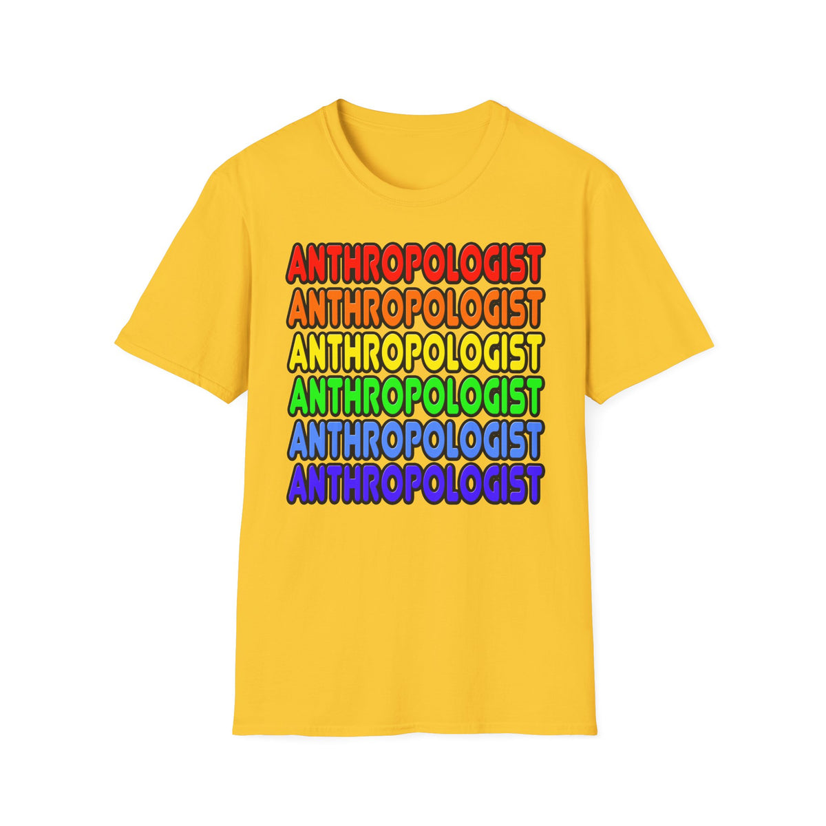 Rainbow Anthropologist - Unisex Softstyle T-Shirt