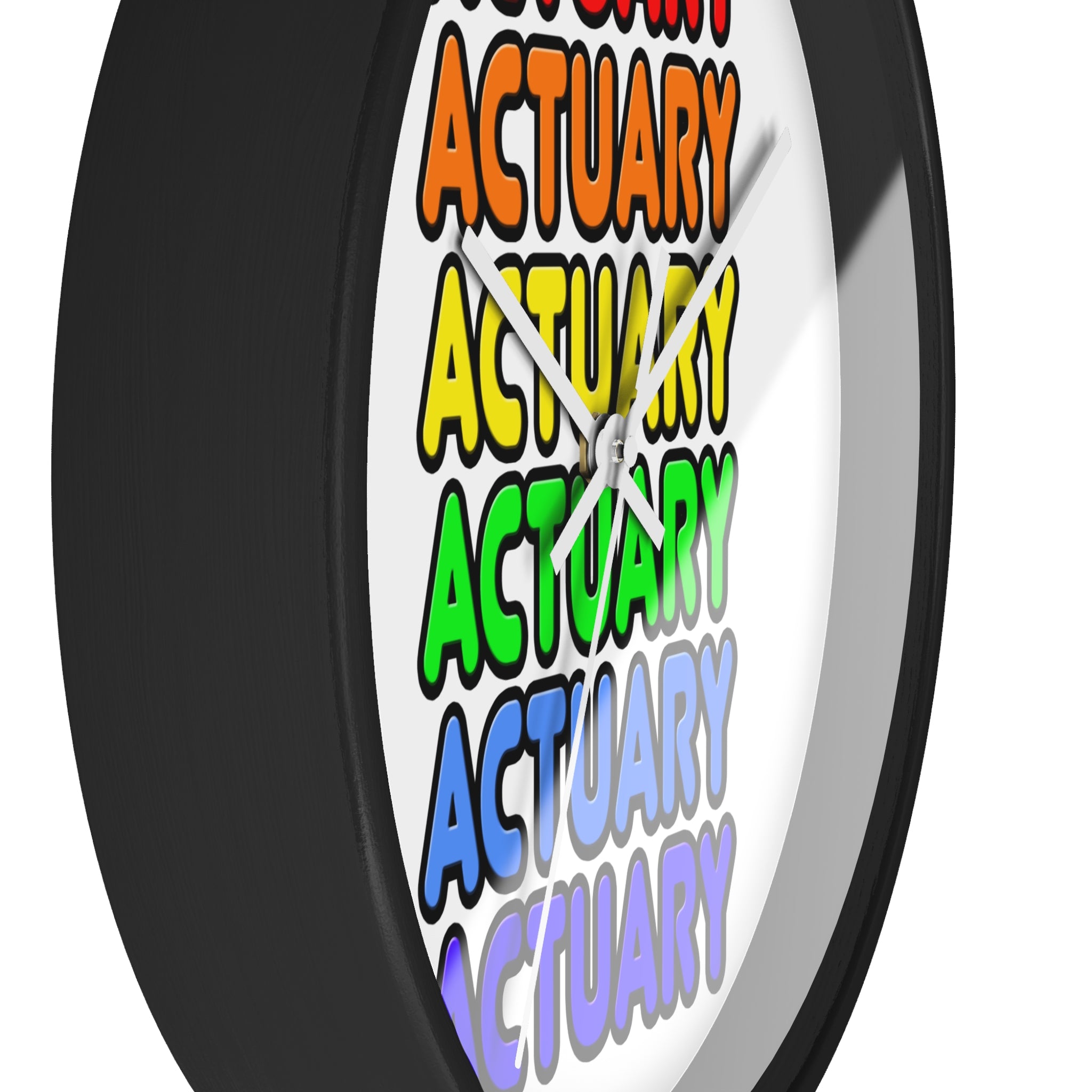 Rainbow Actuary - Wall Clock