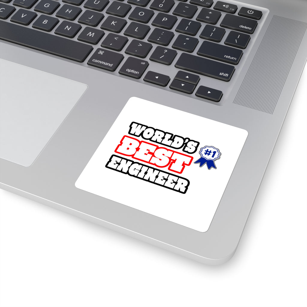 World's Best Engineer - Square Stickers
