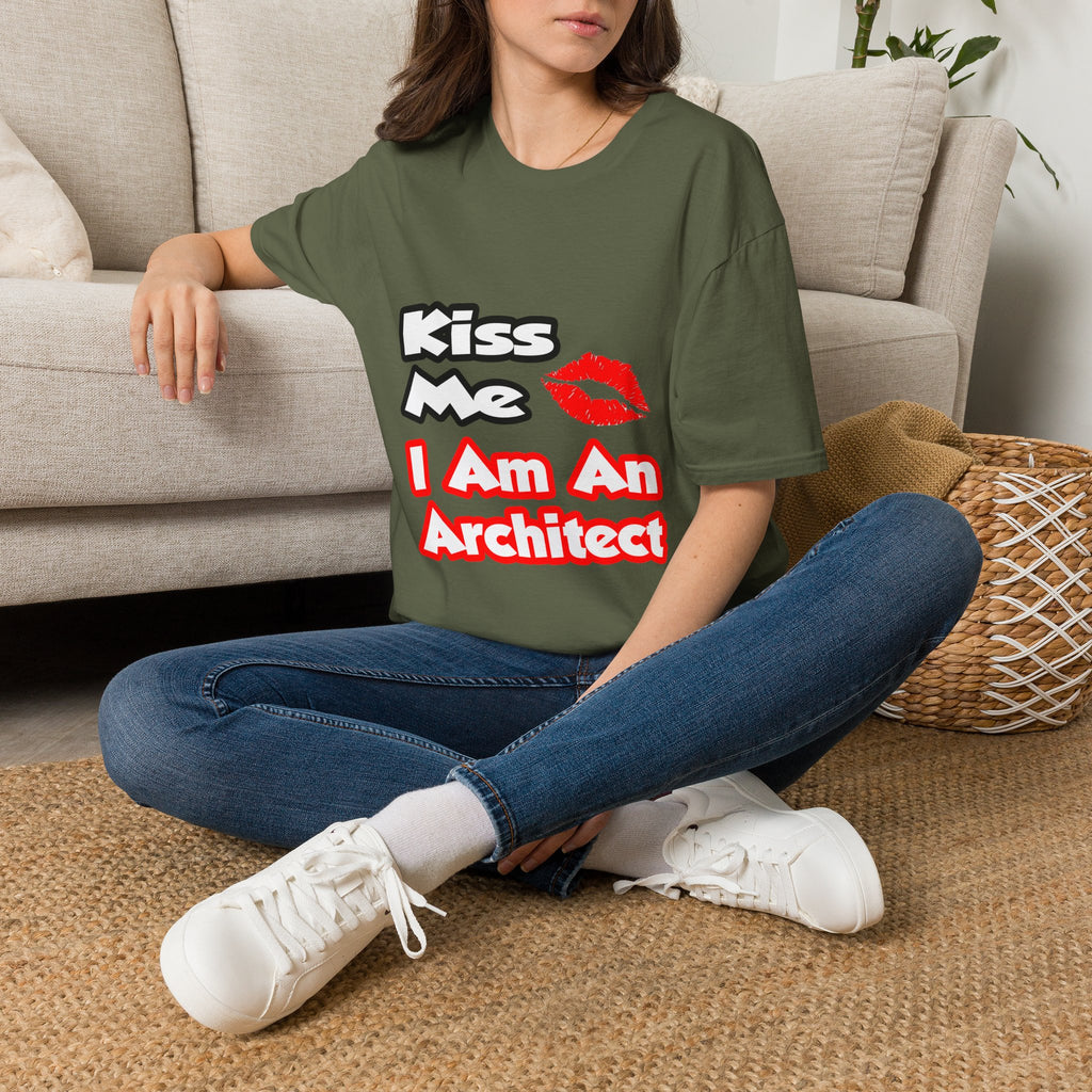 Kiss Me...I Am An Architect - Unisex Softstyle T-Shirt