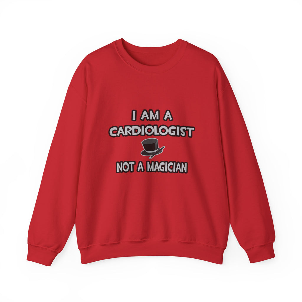 I Am A Cardiologist ... Not A Magician - Unisex Heavy Blend™ Crewneck Sweatshirt