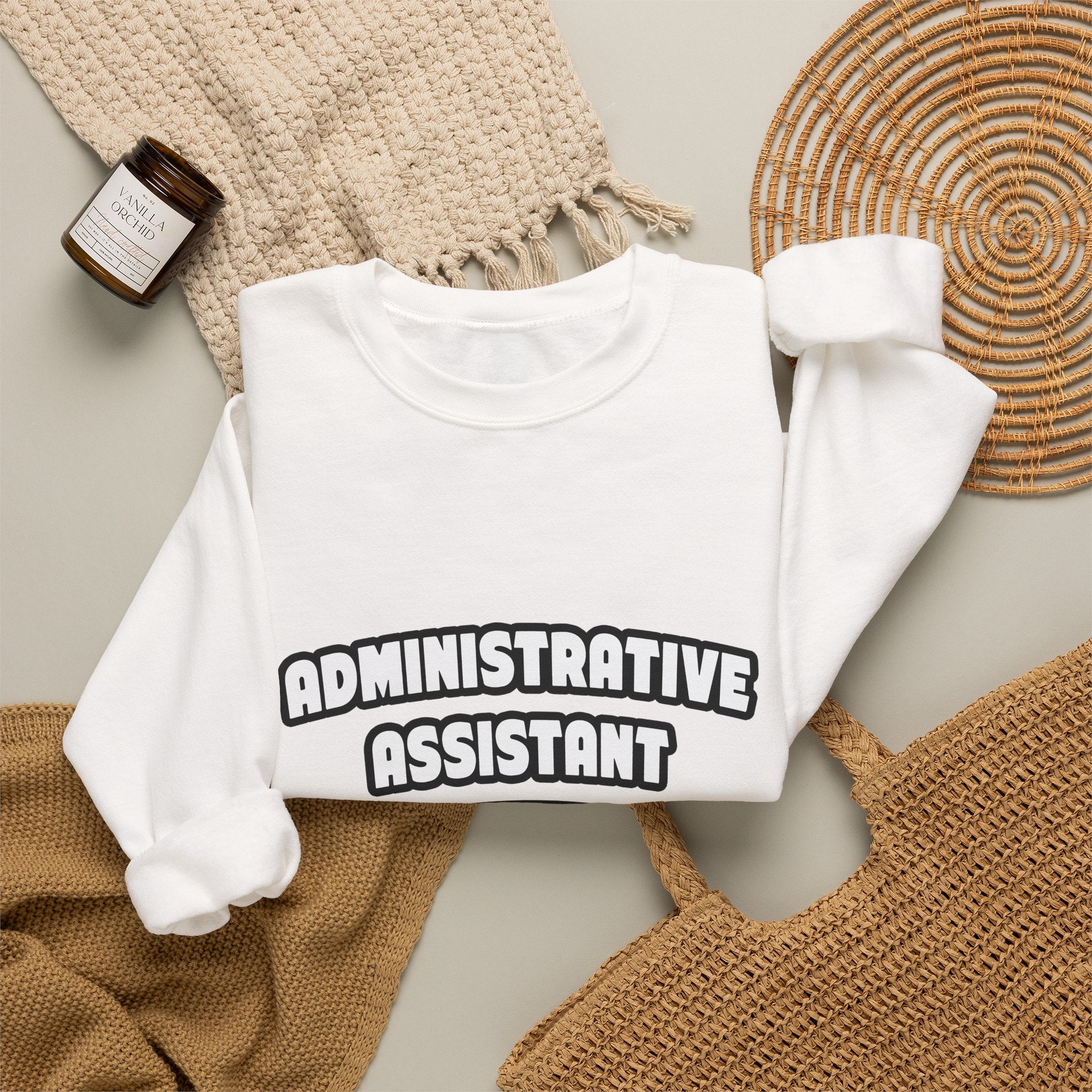 Administrative Assistant...Big Deal - Unisex Heavy Blend™ Crewneck Sweatshirt