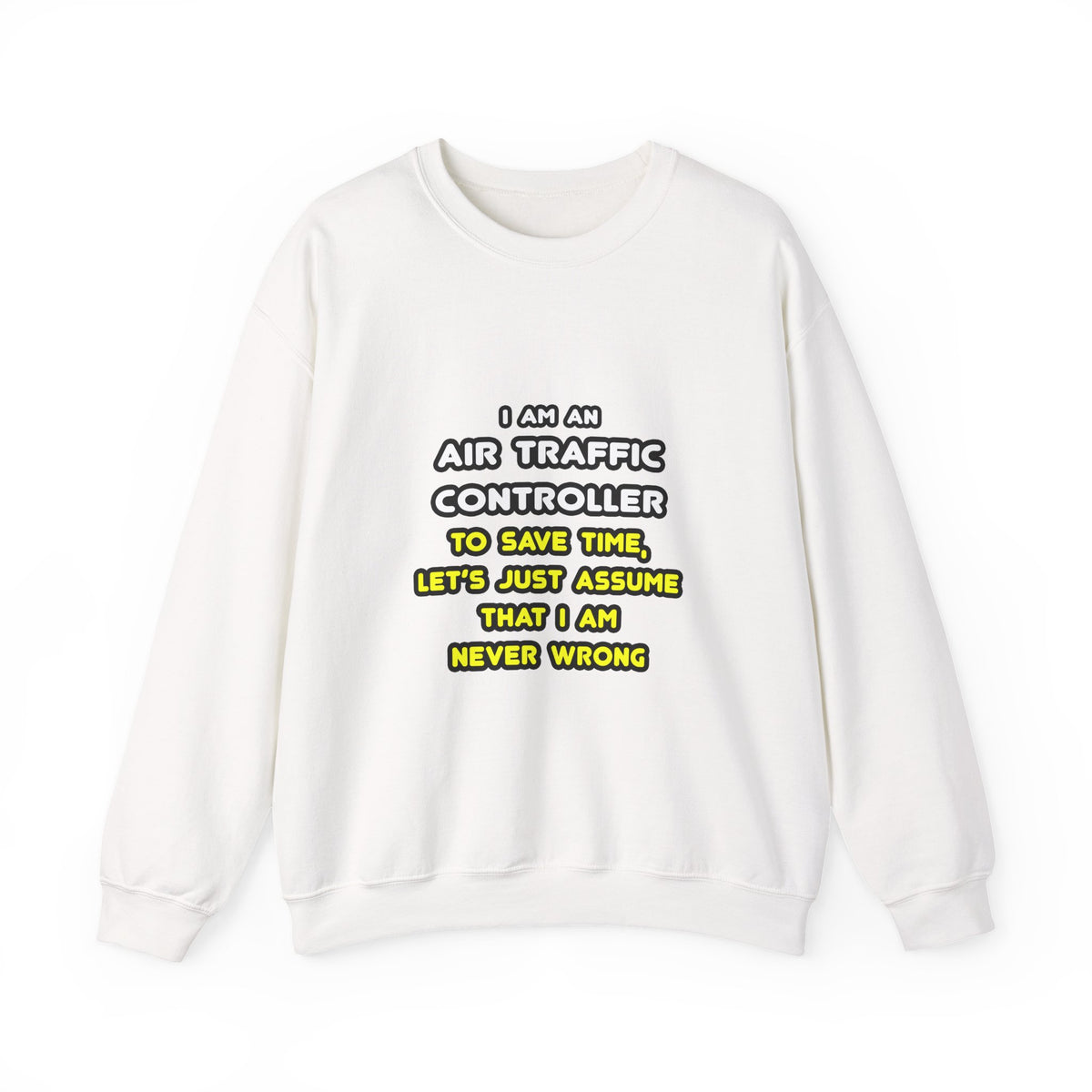 Funny Air Traffic Controller T Shirts - Unisex Heavy Blend™ Crewneck Sweatshirt