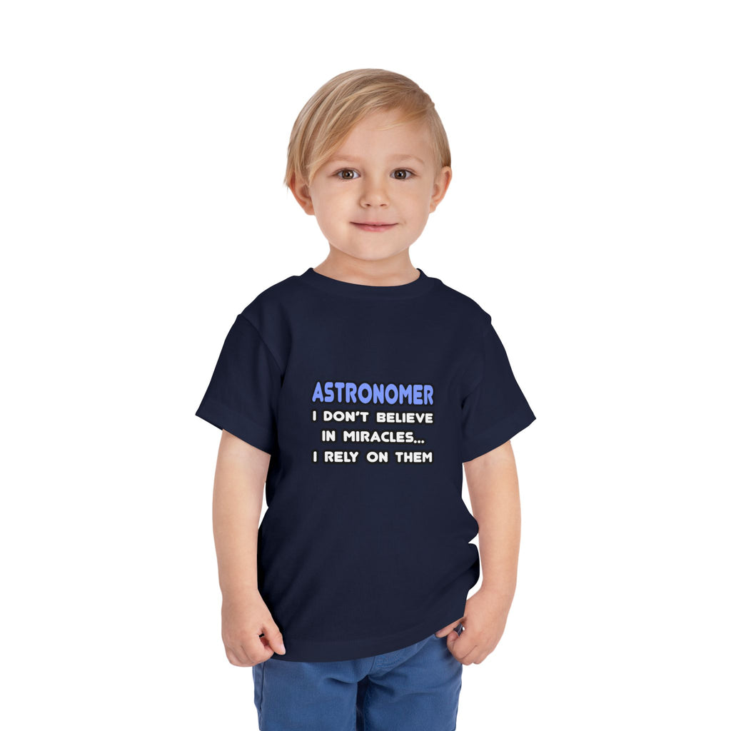 Miracles and Astronomers - Toddler Short Sleeve Tee