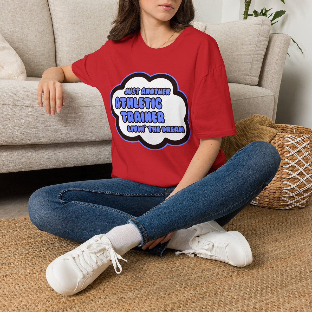 Athletic Trainer .. Livin' The Dream - Unisex Softstyle T-Shirt