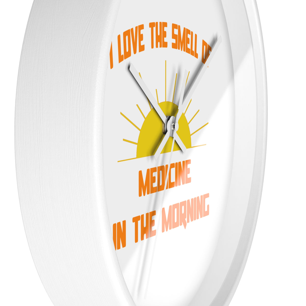 Smell of Medicine in the Morning - Wall Clock
