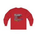 How To Make a Cardiologist - Unisex Ultra Cotton Long Sleeve Tee