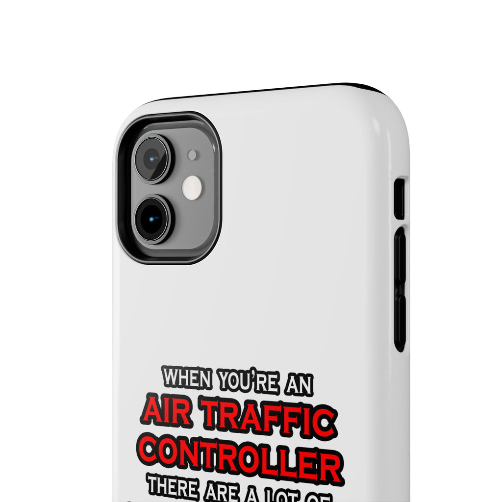 Funny Air Traffic Controller ... OMG WTF LOL - Tough Phone Cases