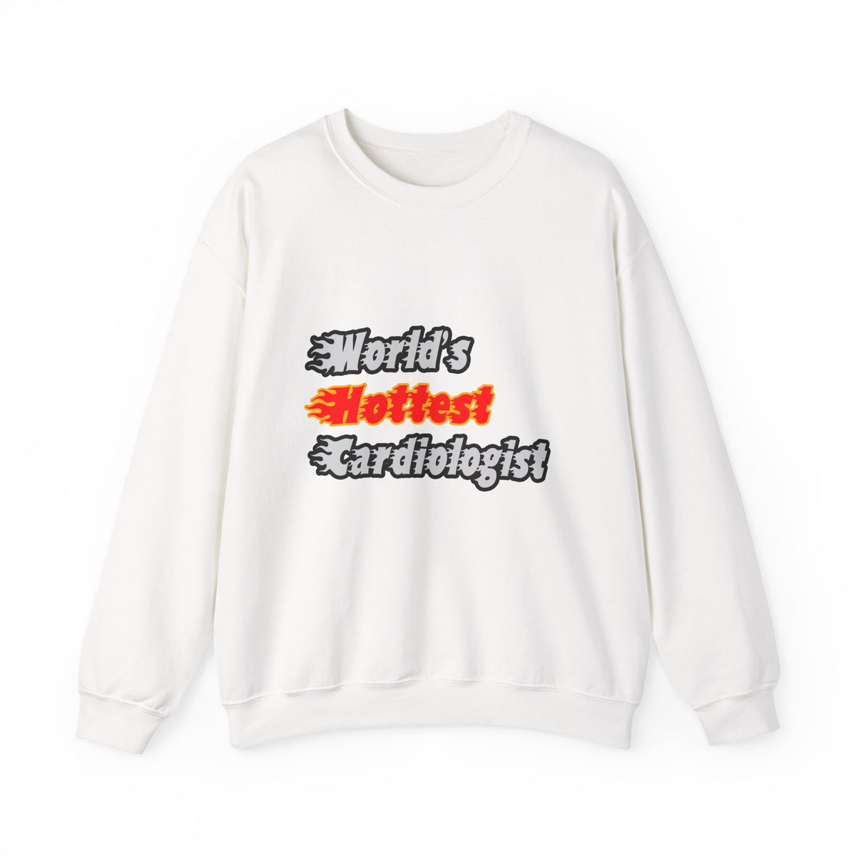 World's Hottest Cardiologist - Unisex Heavy Blend™ Crewneck Sweatshirt