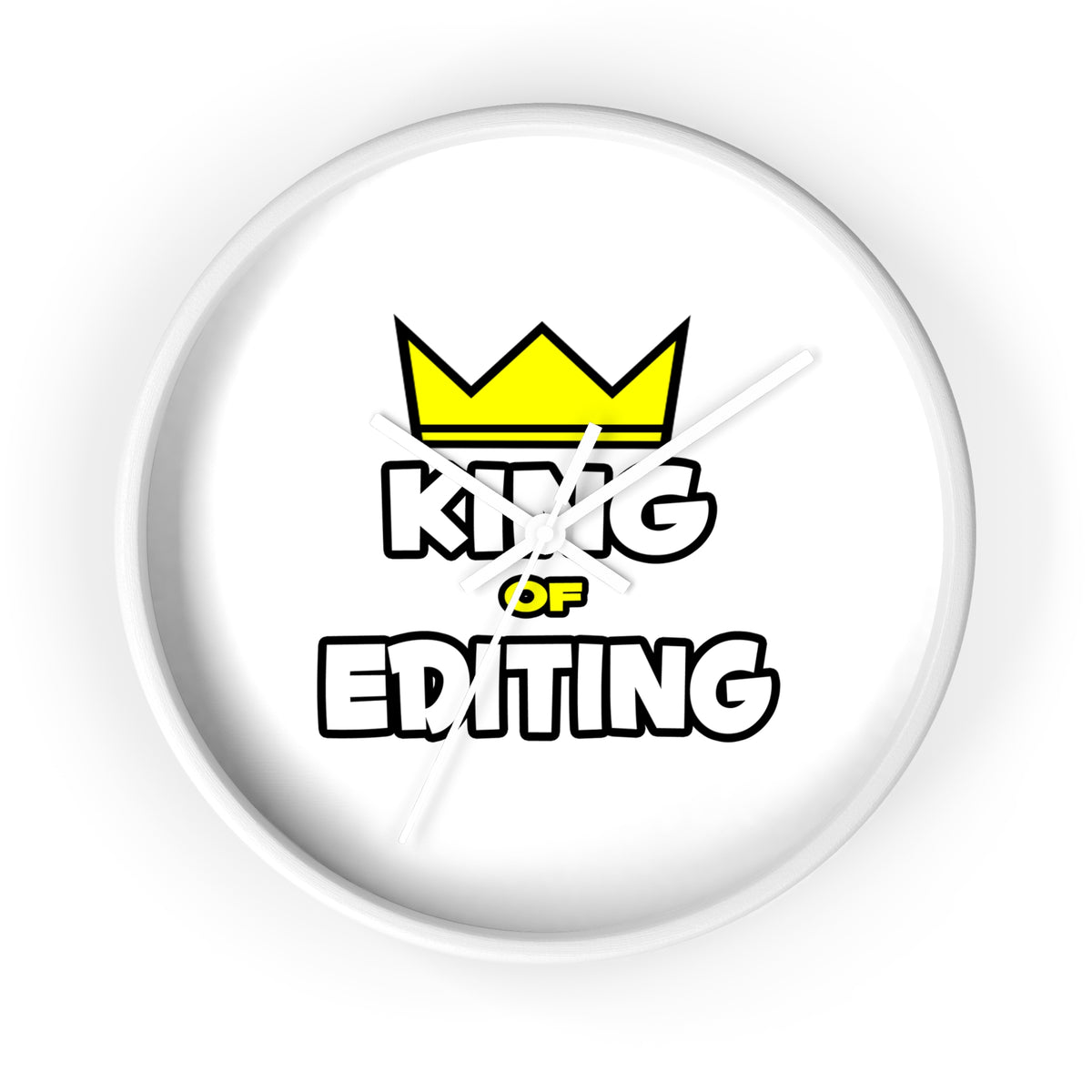 King of Editing - Wall Clock
