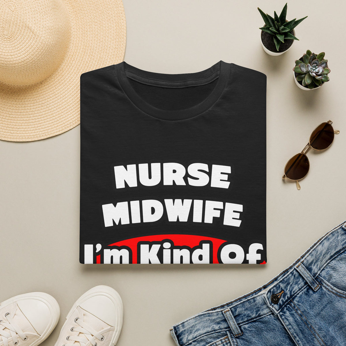 Nurse Midwife .. Big Deal - Unisex Softstyle T-Shirt