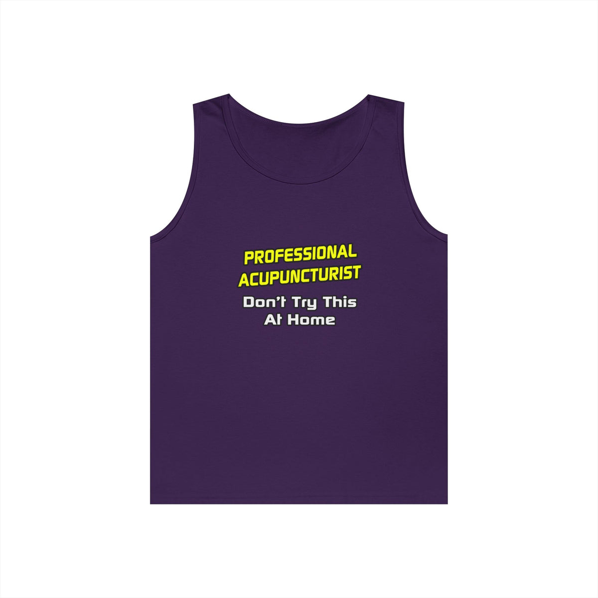 Professional Acupuncturist .. Joke - Unisex Heavy Cotton Tank Top