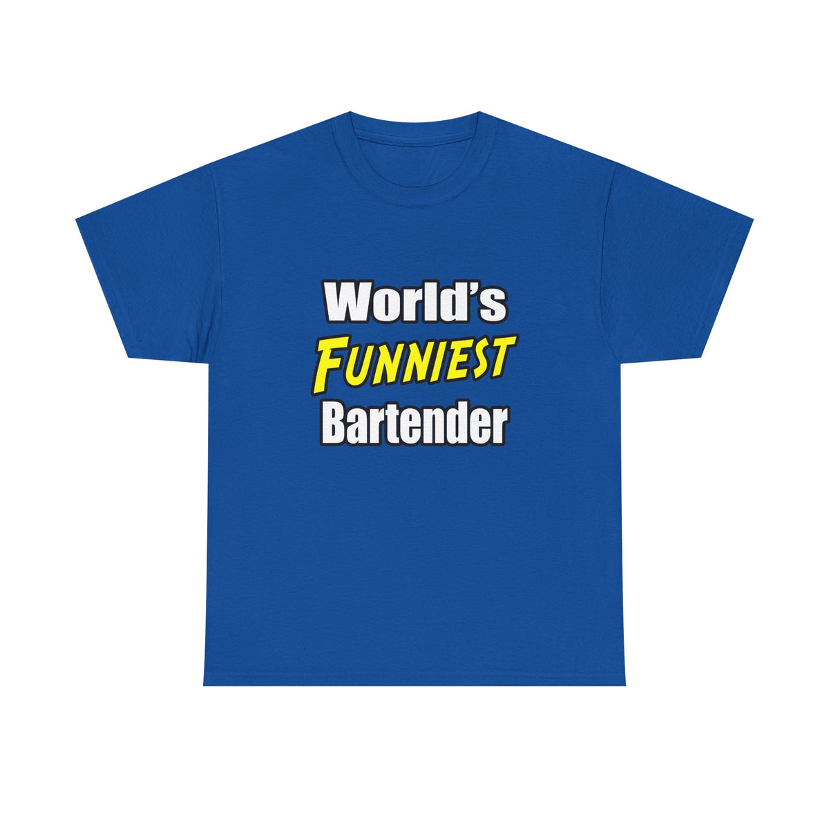 World's Funniest Bartender - Unisex Heavy Cotton Tee
