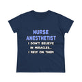 Miracles and Nurse Anesthetists - Women's Midweight Cotton Tee