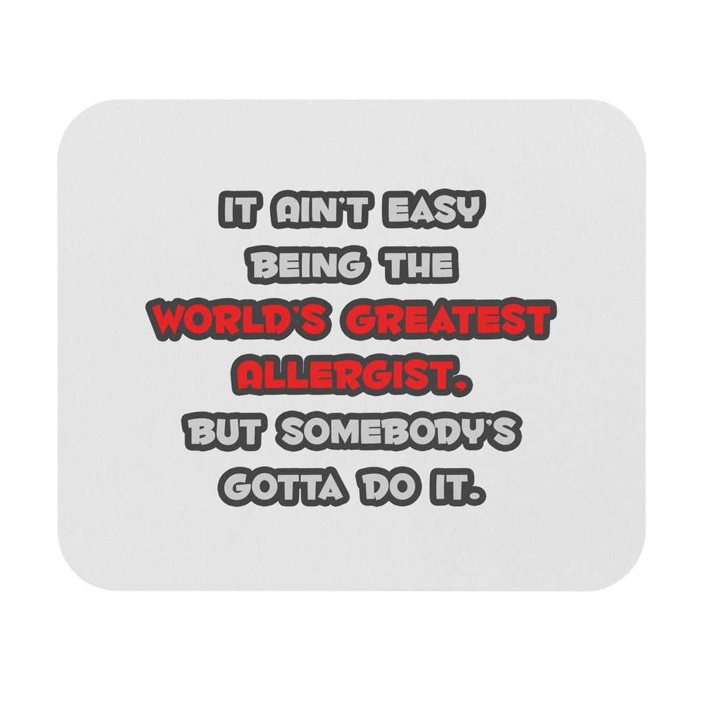 World's Greatest Allergist Joke - Mouse Pad (Rectangle)