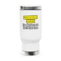 Pediatric Nurse...Hardest Job You'll Ever Love - Stainless Steel Travel Mug with Handle, 14oz