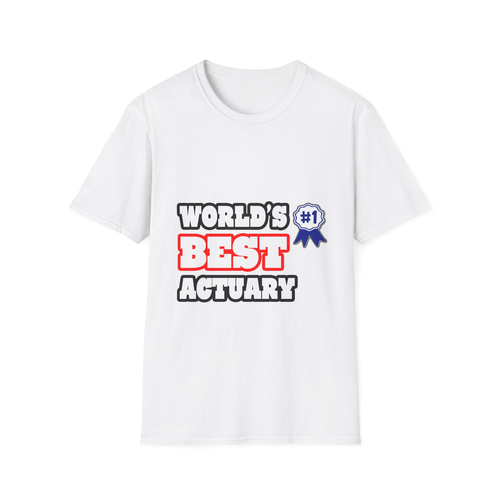 World's Best Actuary - Unisex Softstyle T-Shirt