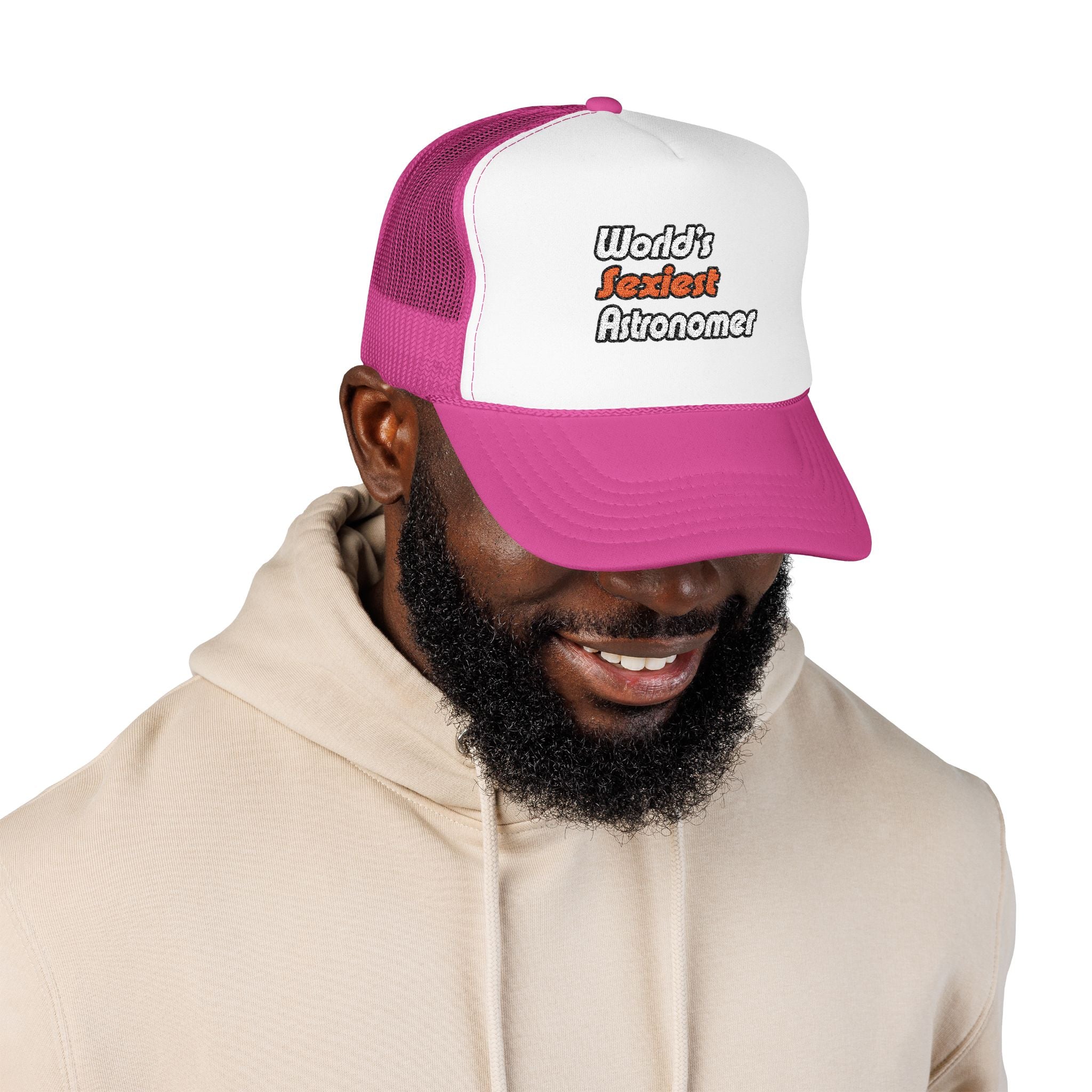 World's Sexiest Astronomer - Foam Trucker Hat