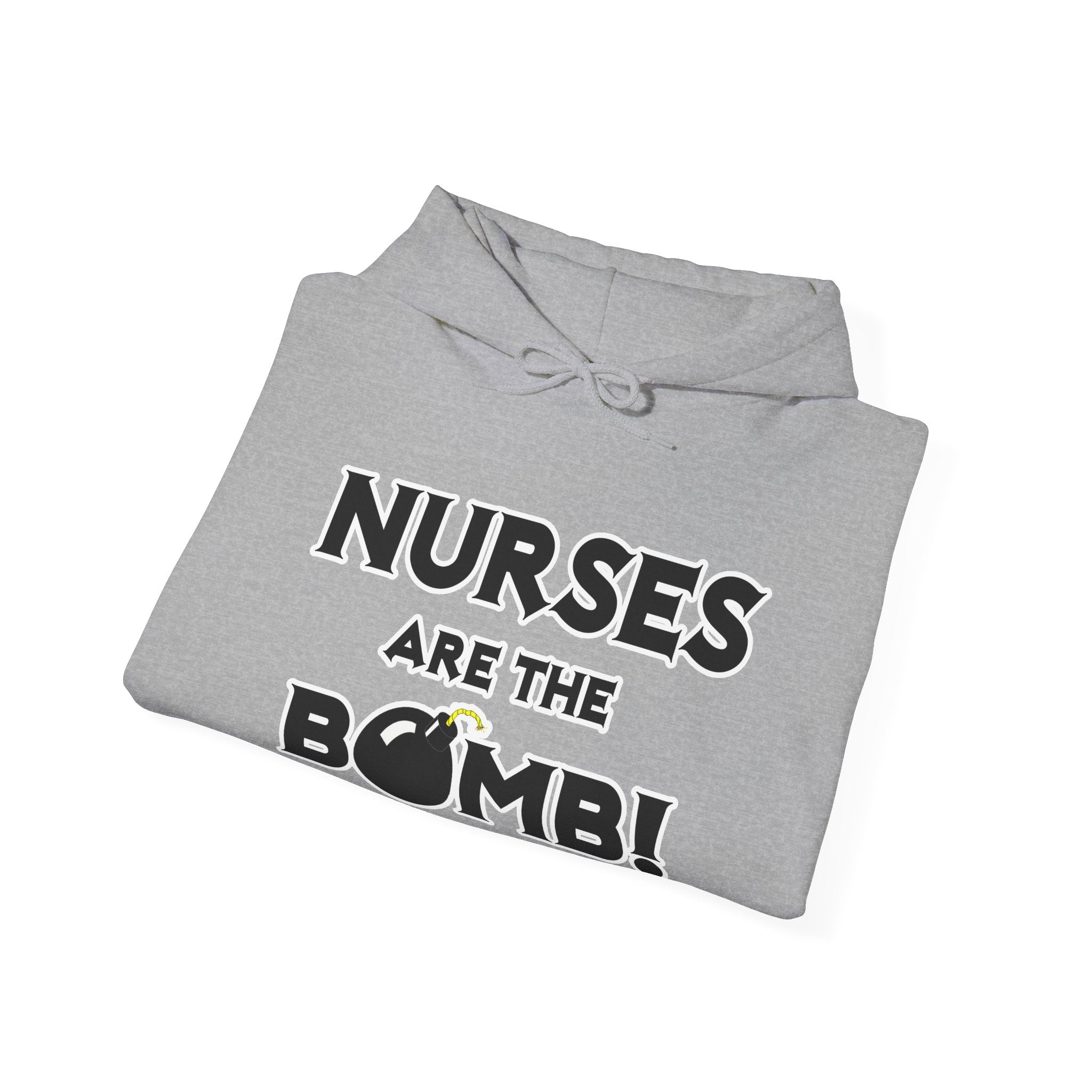 Nurses Are The Bomb! (2) - Unisex Heavy Blend™ Hooded Sweatshirt
