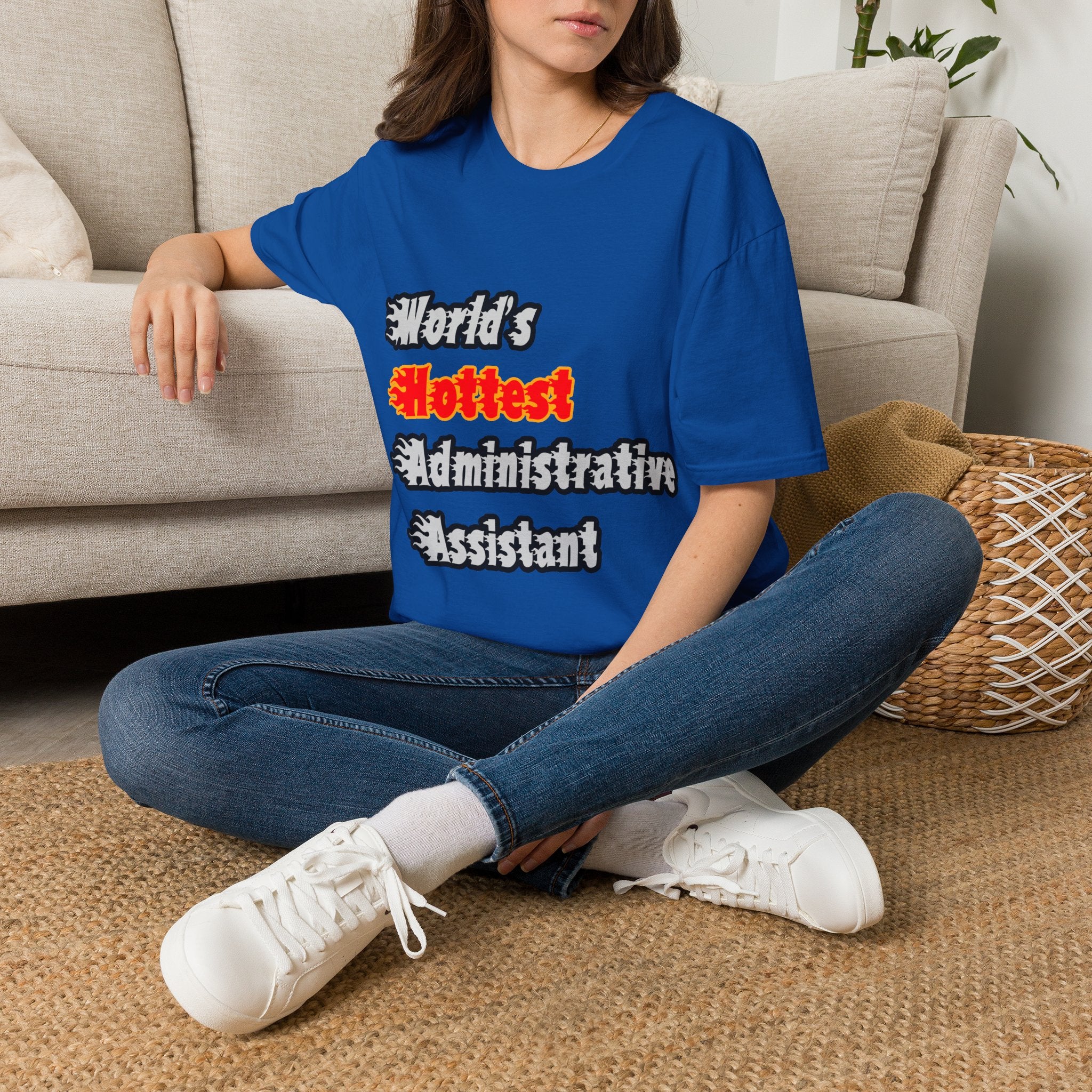 World's Hottest Administrative Assistant - Unisex Softstyle T-Shirt