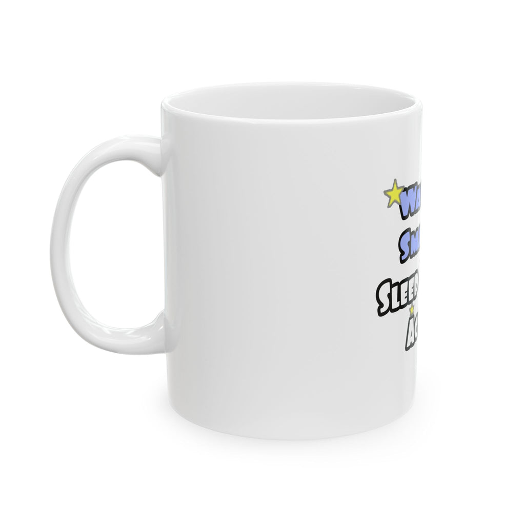 Wake Up Smarter...Sleep With an Actuary - Ceramic Mug, (11oz, 15oz)