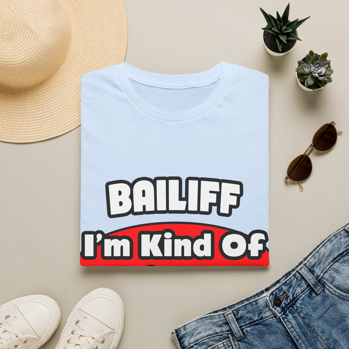 Bailiff ... Big Deal - Unisex Softstyle T-Shirt