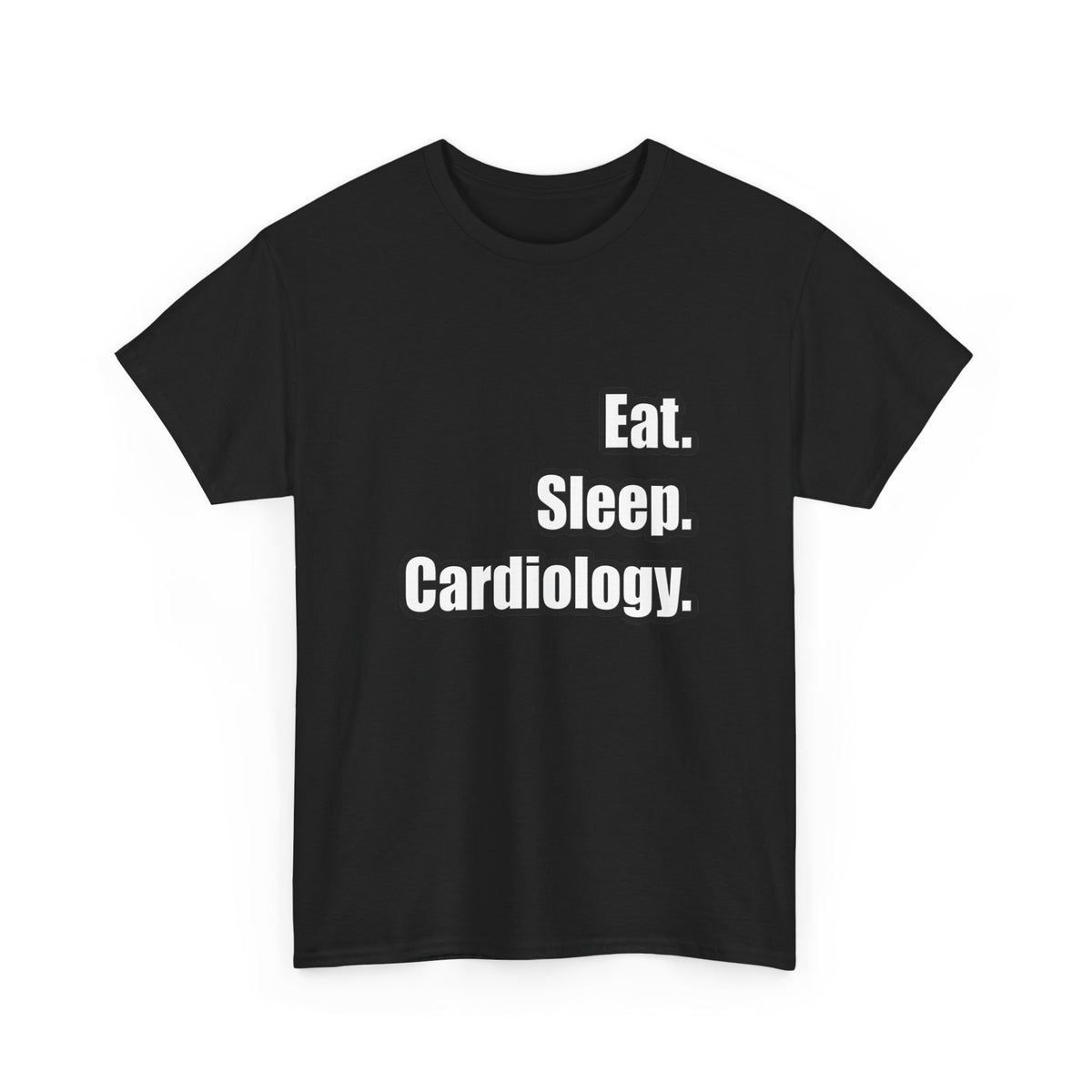 Eat. Sleep. Cardiology - Unisex Heavy Cotton Tee