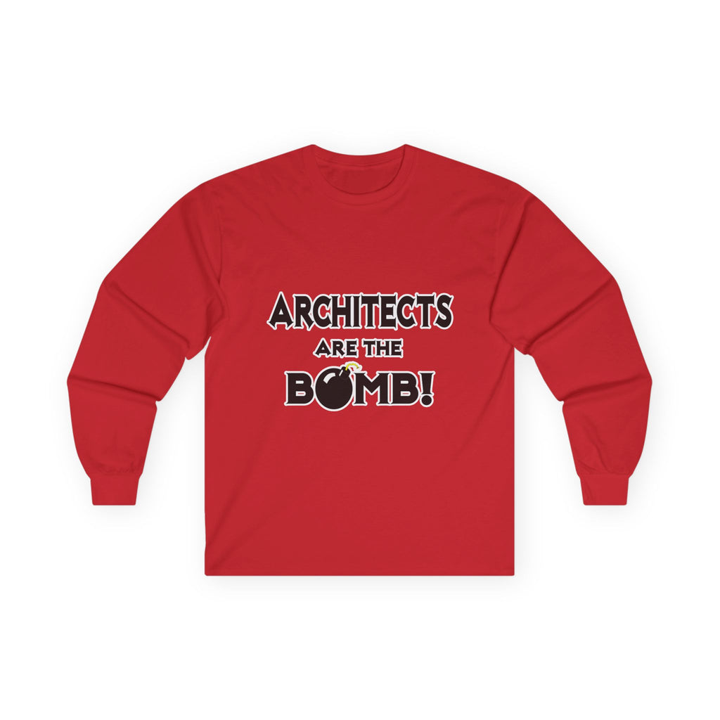 Architects Are The Bomb! - Unisex Ultra Cotton Long Sleeve Tee