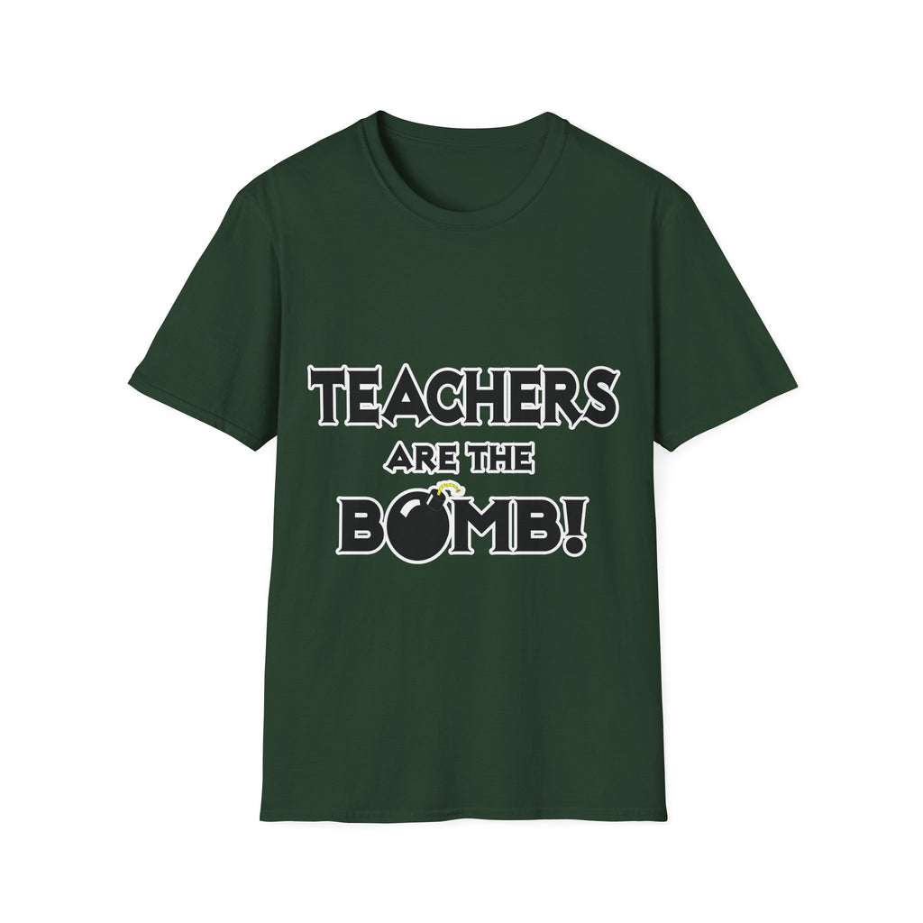Teachers Are The Bomb! - Unisex Softstyle T-Shirt