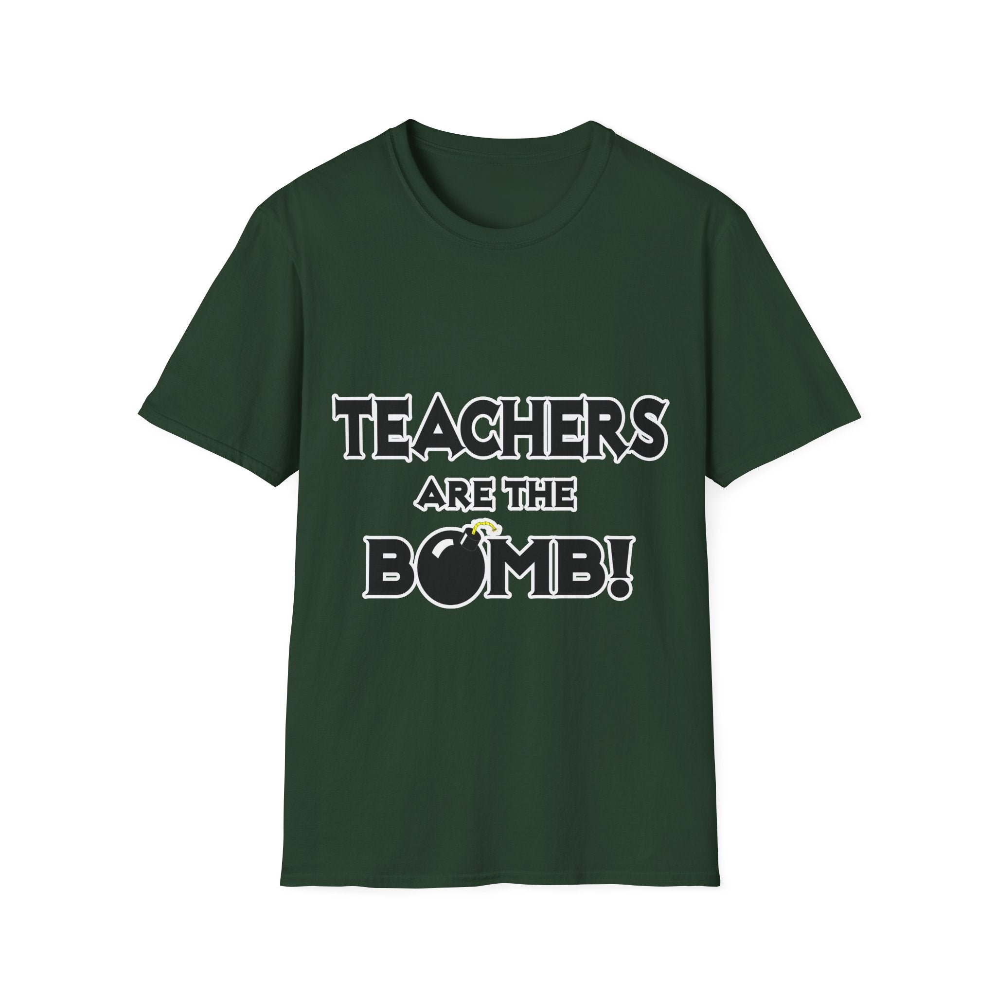 Teachers Are The Bomb! - Unisex Softstyle T-Shirt