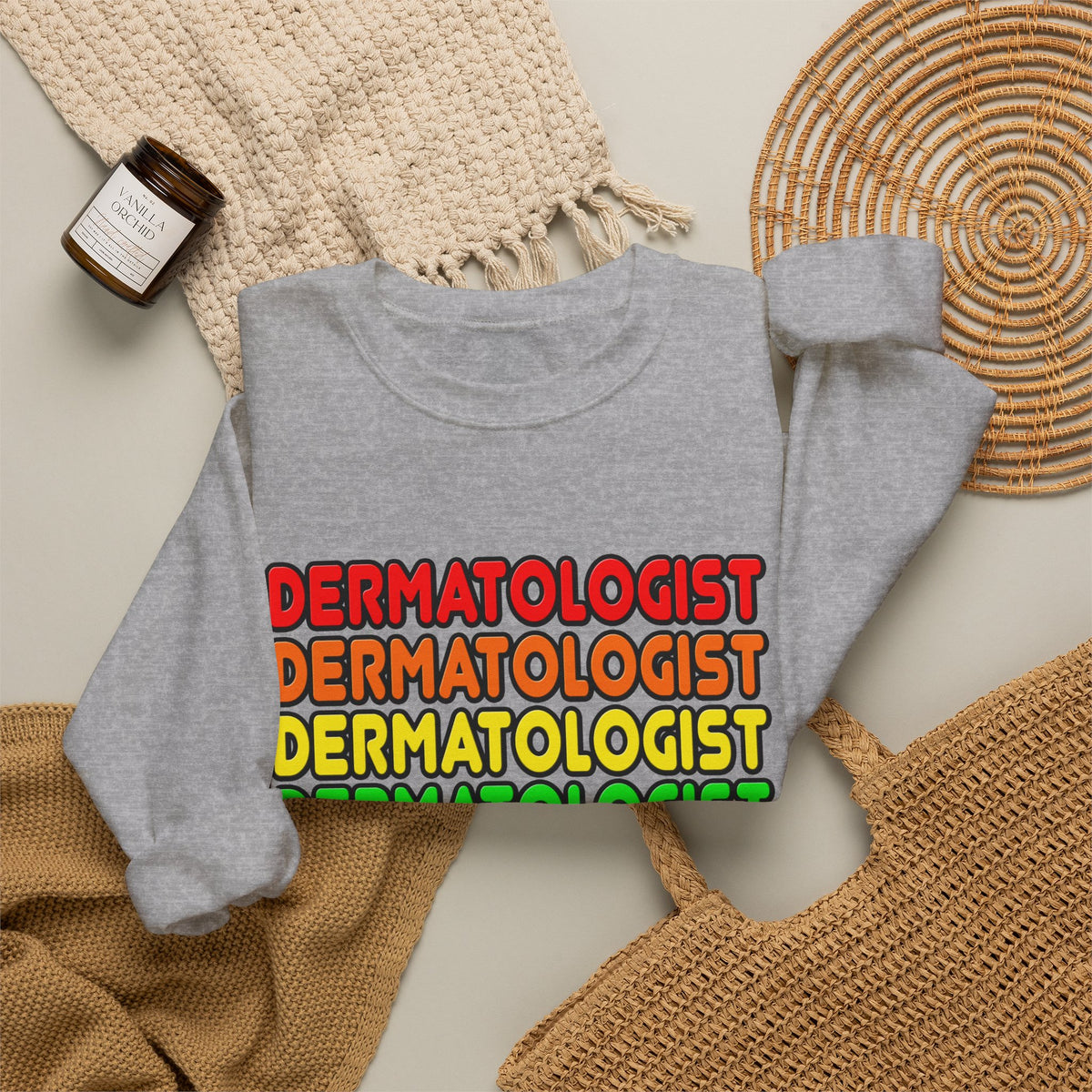 Rainbow Dermatologist - Unisex Heavy Blend™ Crewneck Sweatshirt