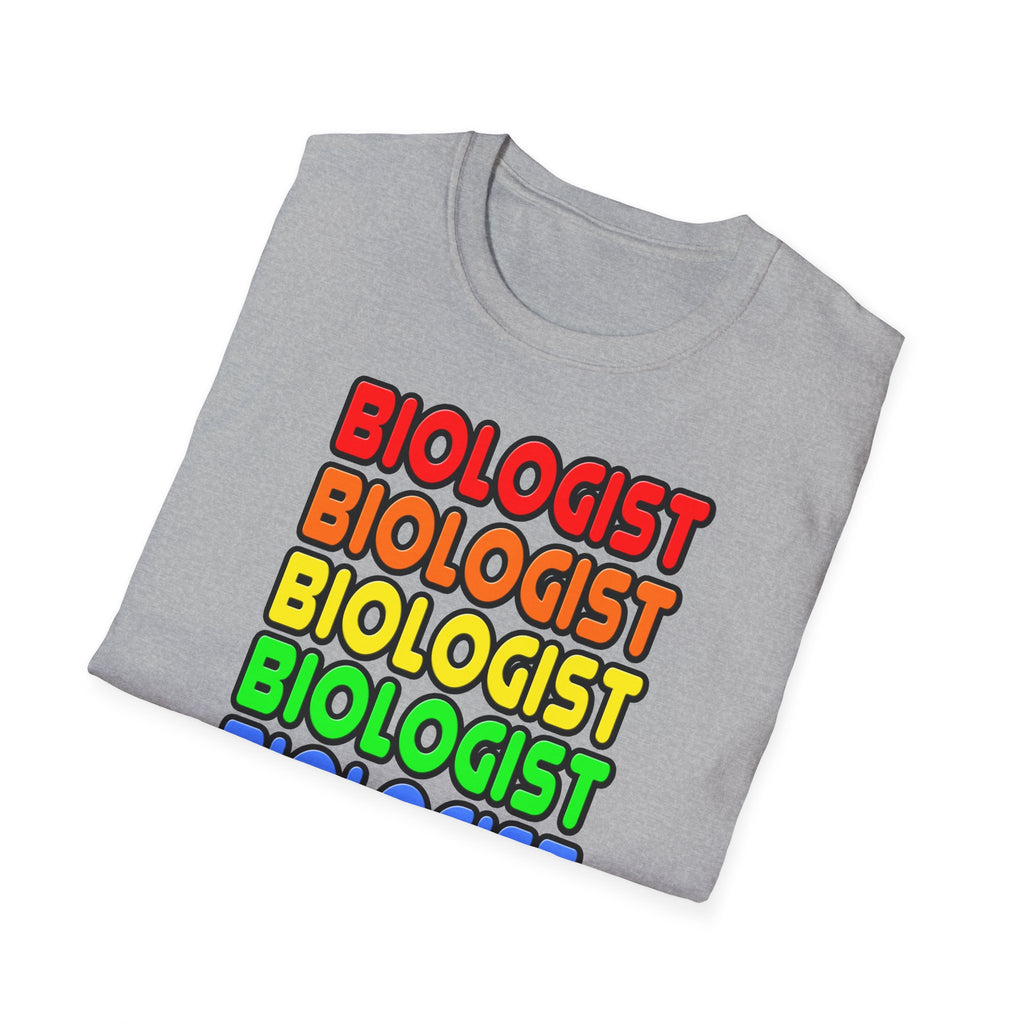 Rainbow Biologist - Unisex Softstyle T-Shirt