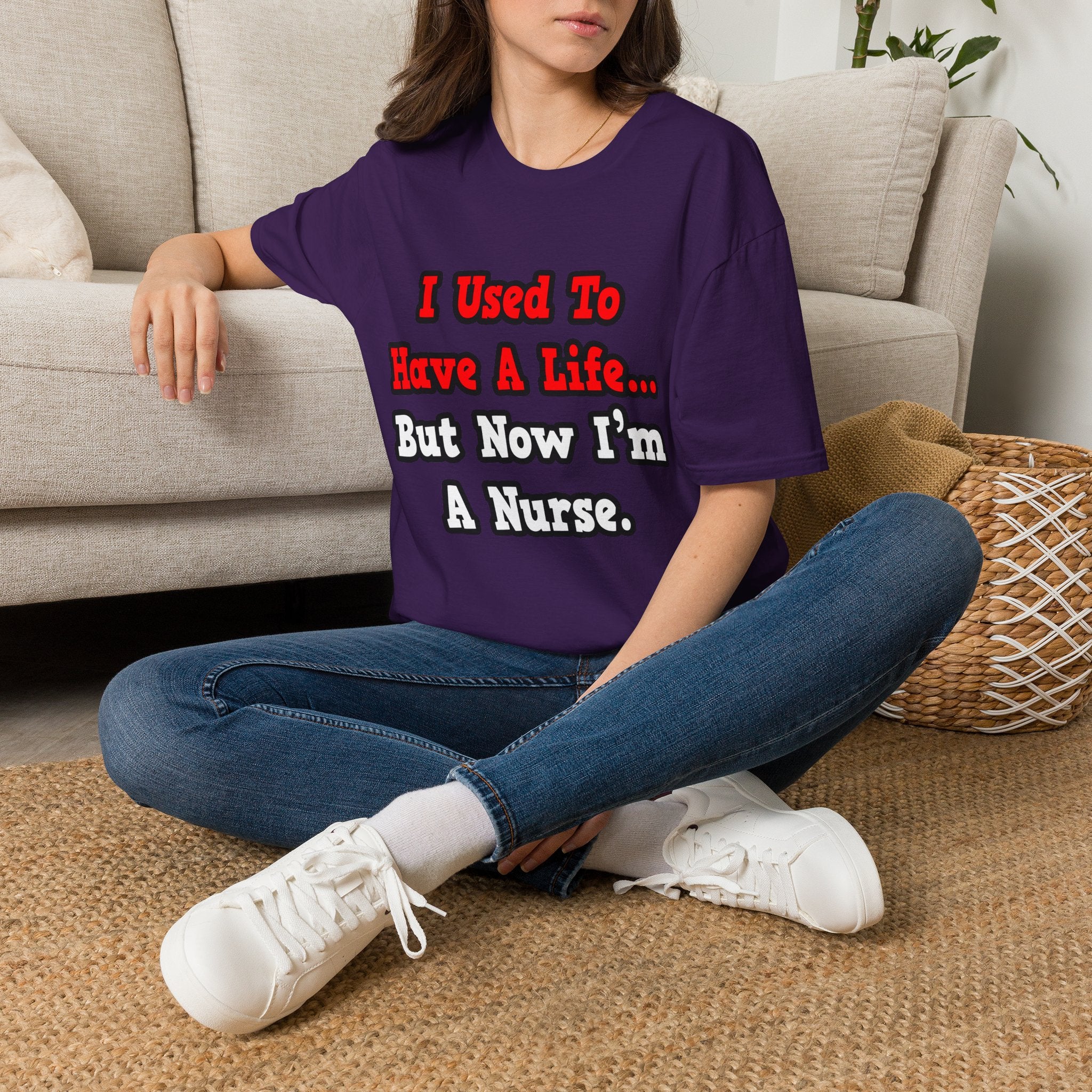 I Used to Have a Life...Nurse - Unisex Softstyle T-Shirt