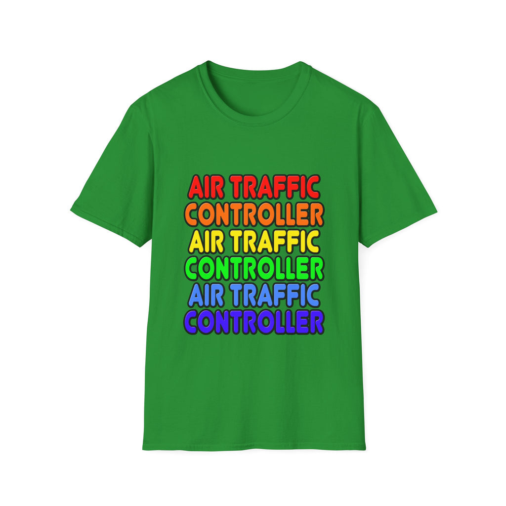 Rainbow Air Traffic Controller - Unisex Softstyle T-Shirt